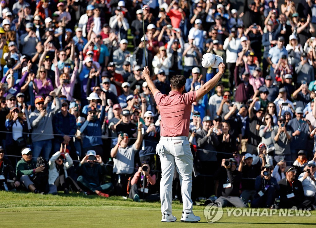 람, PGA 투어 제네시스 인비테이셔널 우승…세계 1위 복귀(종합)