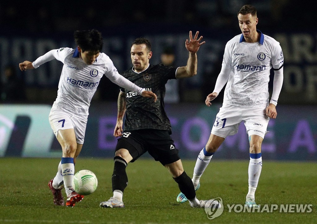 '홍현석 풀타임' 헨트, 카라바흐에 0-1 패…UECL 16강 '빨간불'(종합)