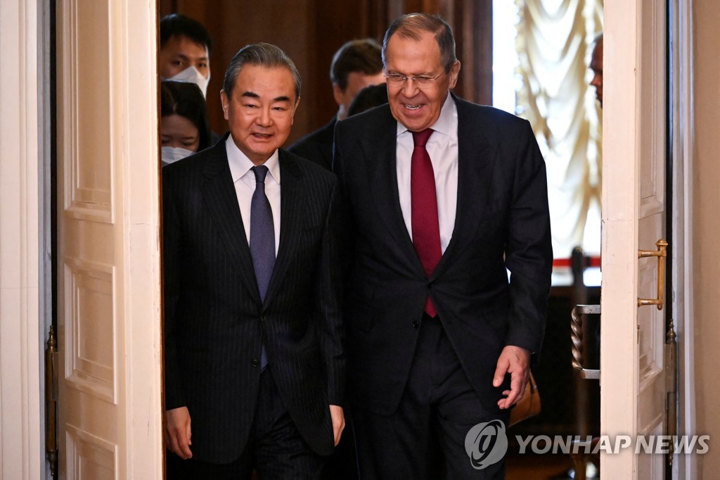 중러 외교수장, 美겨냥 "패권주의·집단대항 결연반대"(종합2보)