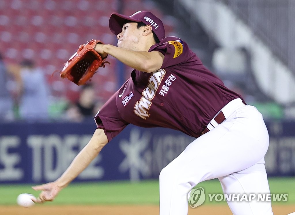 키움 '2년차 잠수함' 노운현 "체인지업 첫 테스트…과정에 집중"