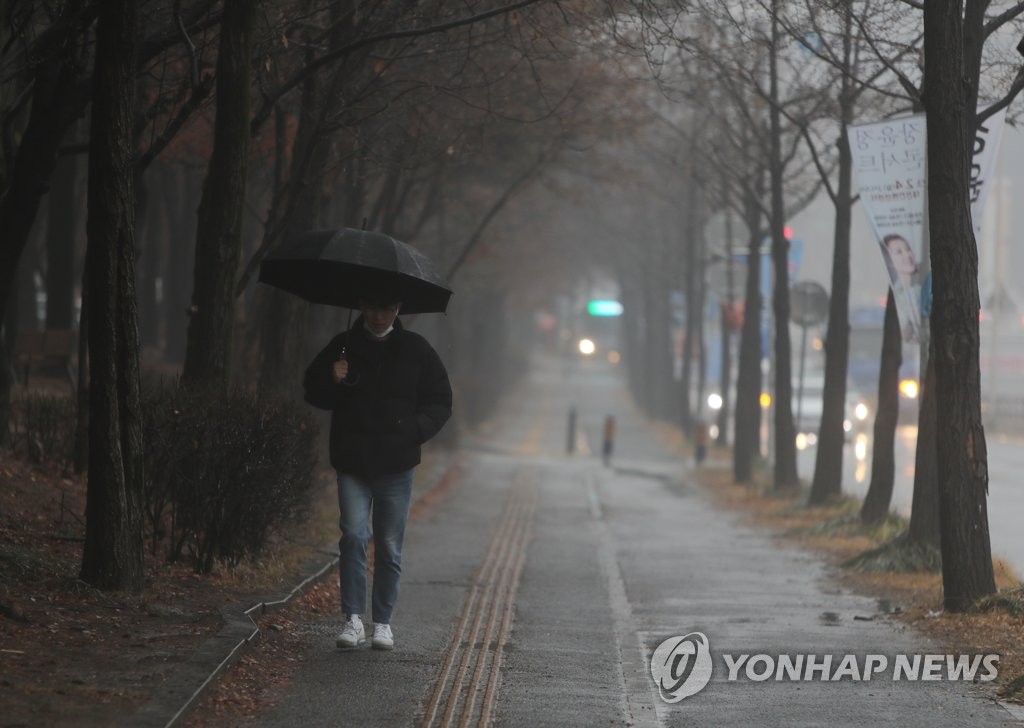 대전·세종·충남 오후부터 비…낮 최고 10도