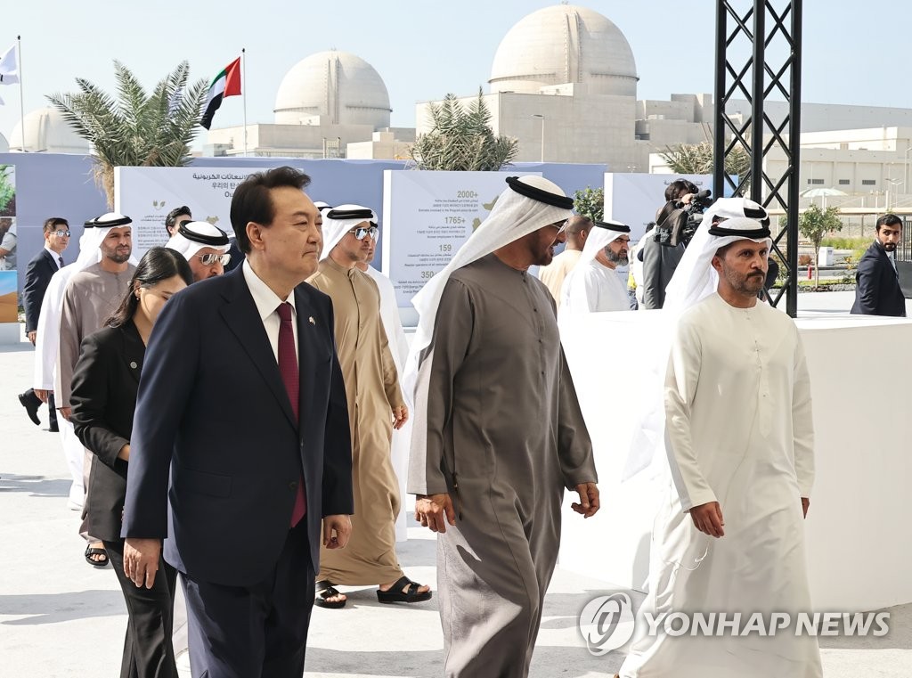 尹, 'UAE 바라카' 주역들과 오찬…"제2 성공사례 창출해야"(종합)