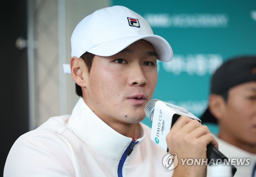 한국, 벨기에 상대로 데이비스컵 테니스 '세계 16강' 도전