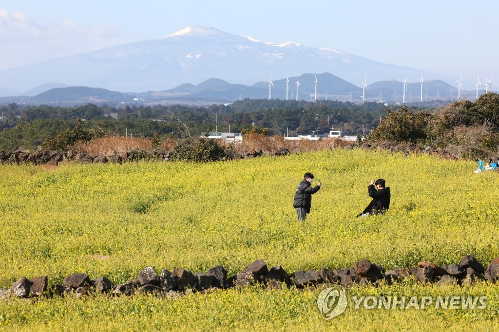 제주 흐리고 구름…미세먼지 '좋음'