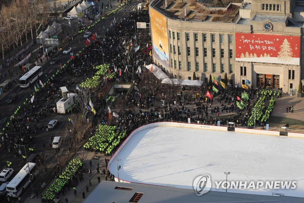 서울시 "8일 오후 1시까지 분향소 철거"…2차 통보(종합)