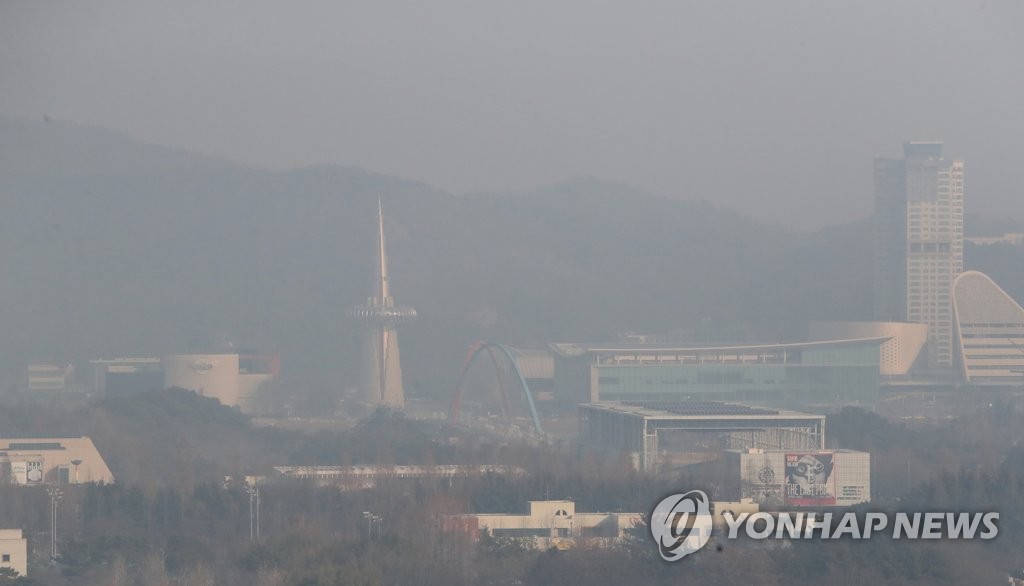 대전·세종·충남 낮 최고 7∼11도…미세먼지 '나쁨'