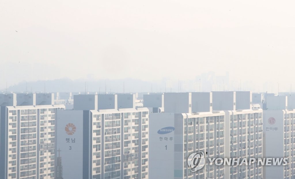 대전·세종·충남 미세먼지 '나쁨'…낮 최고 7∼11도