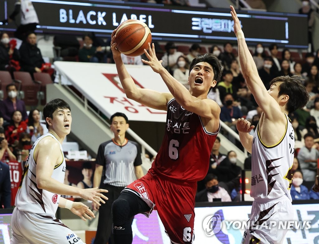 프로농구 인삼공사, LG 꺾고 9연승…정규리그 1위 매직넘버 '8'