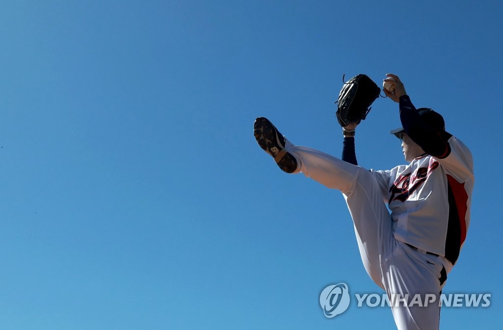 [WBC 캠프] 불펜 투구는 실전에서…투수진, 컨디션 올리기 급피치