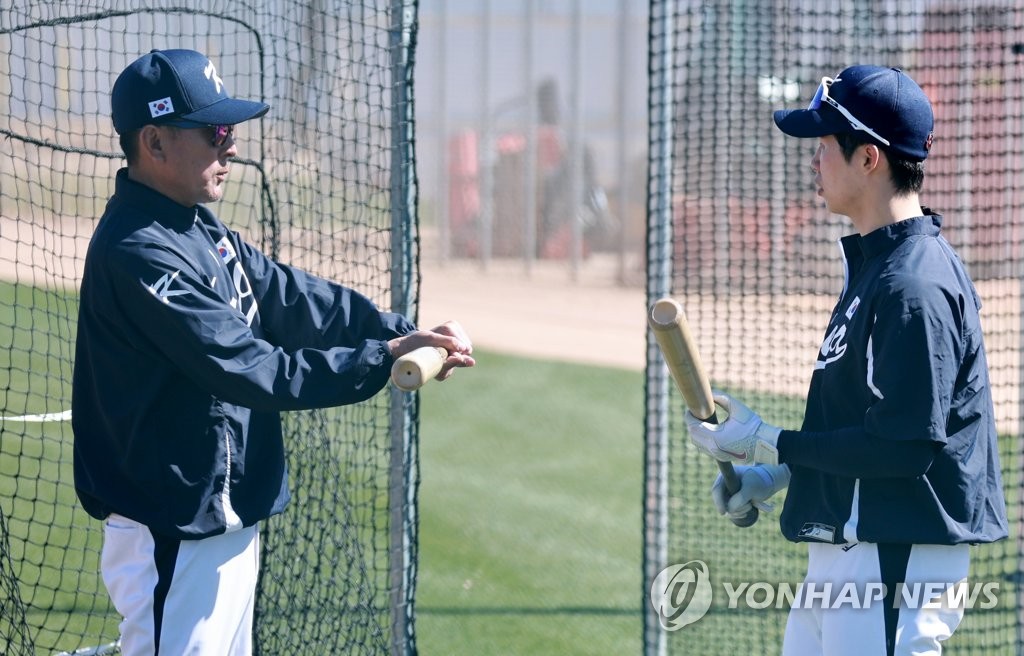 [WBC 캠프] 정밀훈련 들어간 야구대표팀, 보안 전쟁 시작됐다