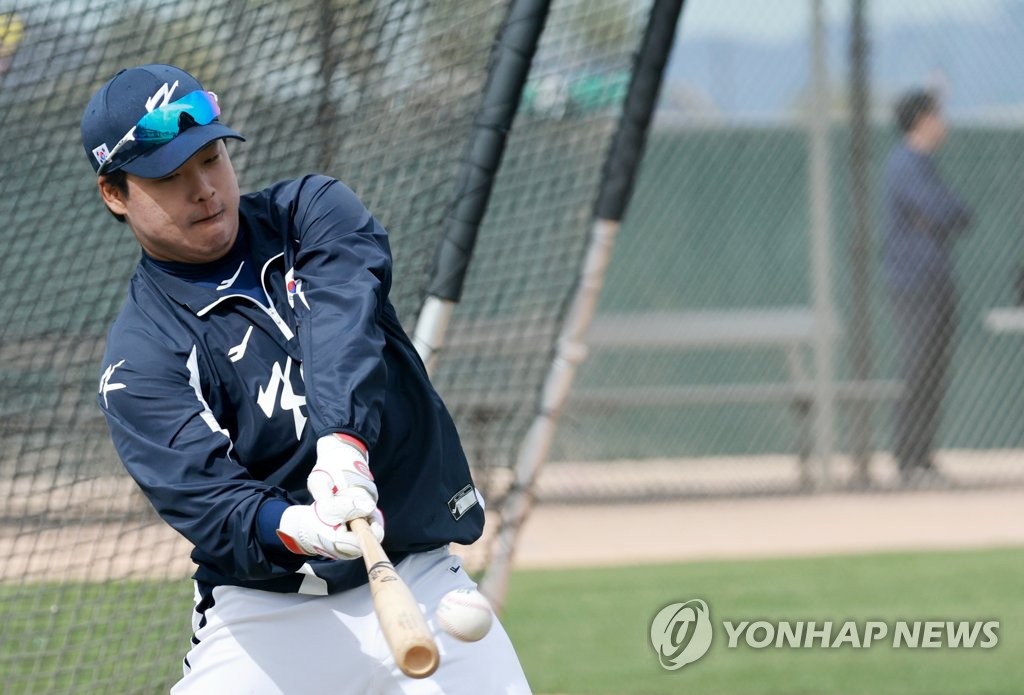 [WBC 캠프] '도쿄 악몽' 씻으려는 강백호 "그런 모습 보이지 않을 것"