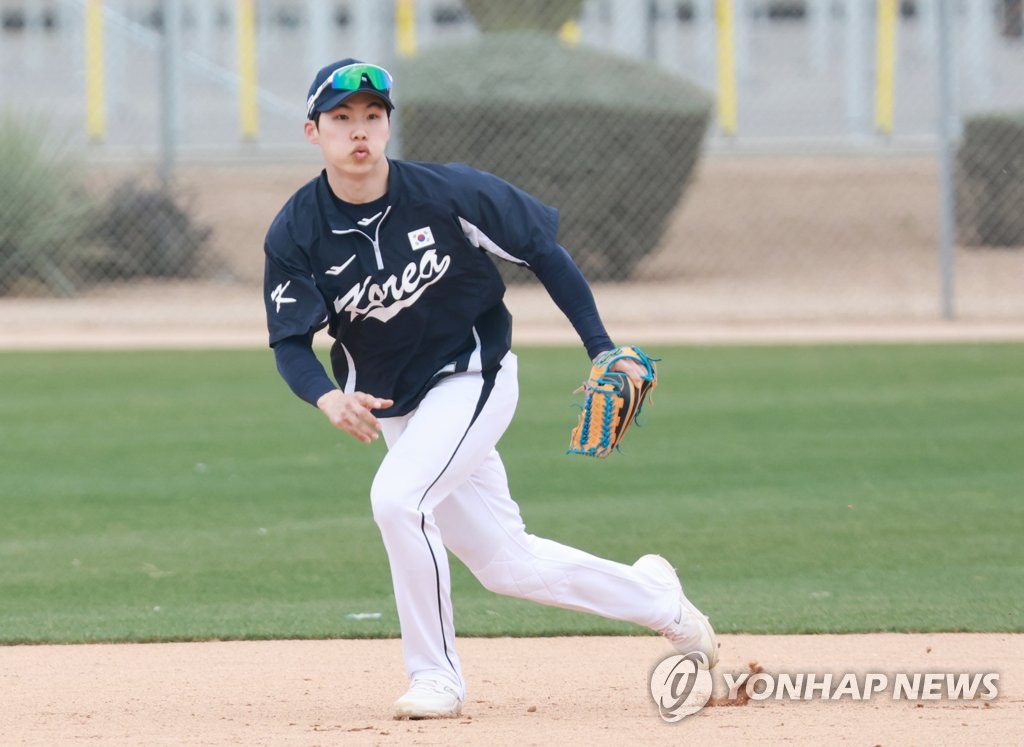 [WBC 캠프] 만능 백업 김혜성 "모든 역할 준비 중"