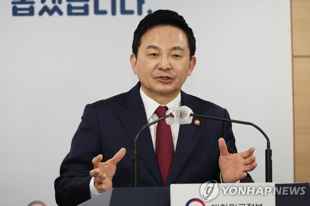 원희룡 "노조비 4천만원 내야 타워크레인 운전하는 독점 깨겠다"