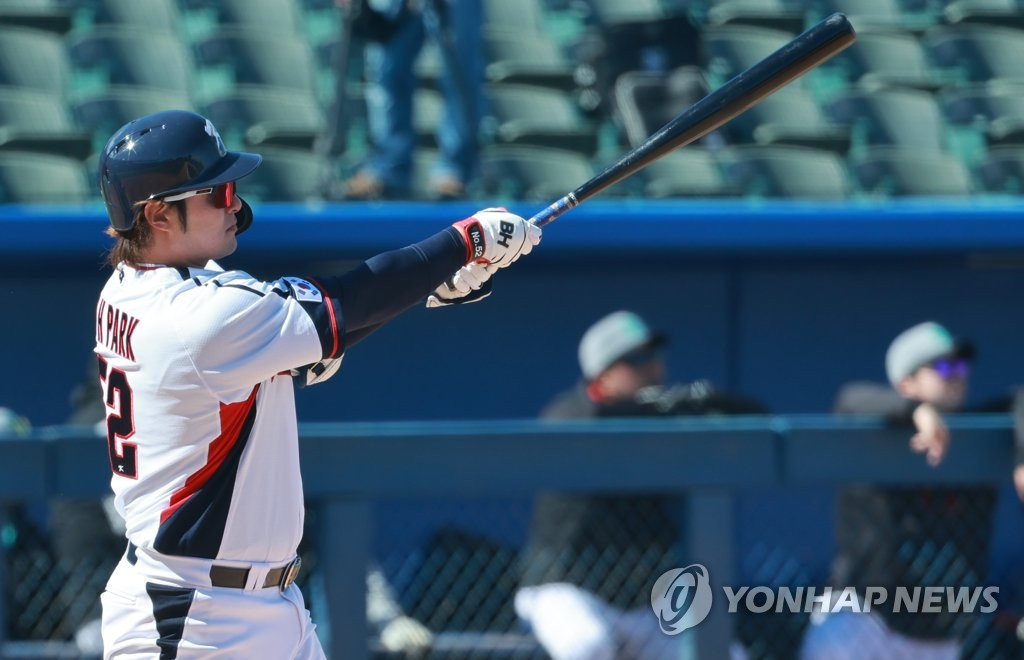 [WBC 캠프] 최지만 빠져도 1루수 걱정 없다…박병호·강백호 쾌조의 타격감