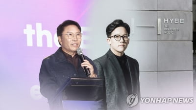 [특징주] 하이브 1대주주 등극에 SM 하락…12만원 '턱걸이'
