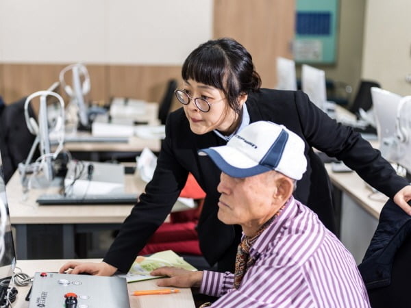 고령 운전자 인지기능검사. 사진=도로교통공단