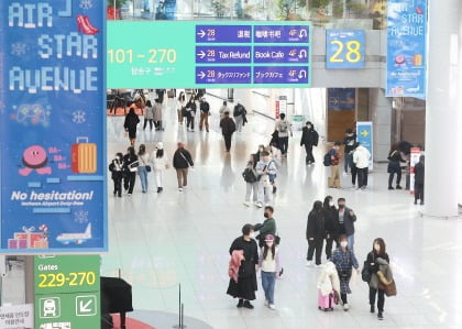 인천국제공항 제1여객터미널 면세구역. 사진=연합뉴스