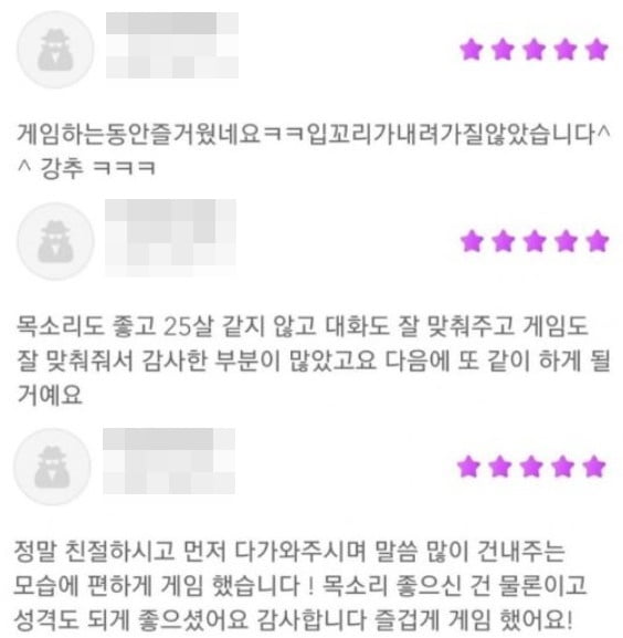 게임 파트너 고용 후기.