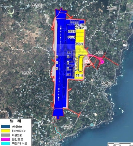 제주 제2공항 계획도 / 사진=국토교통부 제공