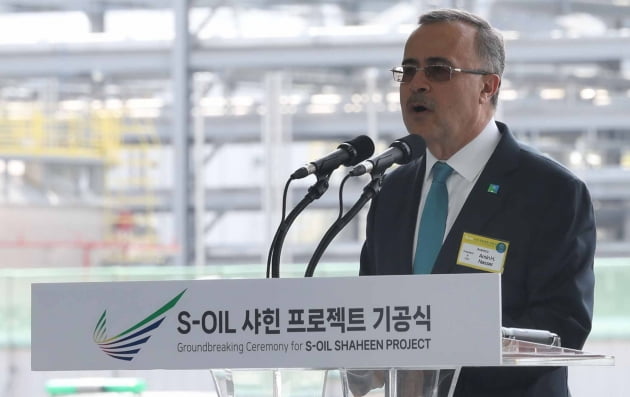 [포토] S-OIL 샤힌 프로젝트 기공식에 참석한 윤 대통령