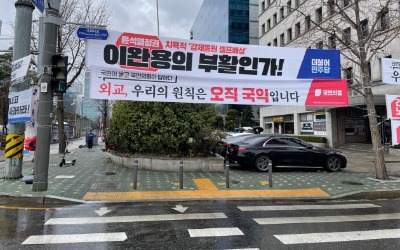 '우후죽순' 정당 현수막에 시민 불편 가중…법개정 서두른다