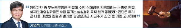 경영성과급의 임금성 논란…그 이면엔 '무노동무임금 판결'