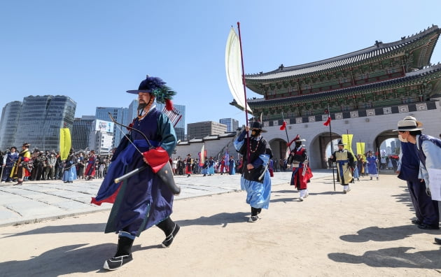 [포토] 국왕이 임명한 수문장