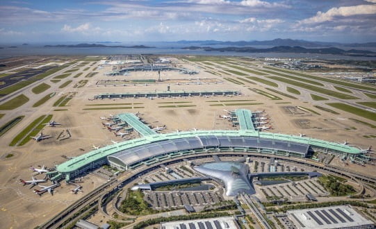 인천국제공항 전경. 