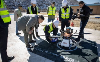 한국 스타트업, 몽골에 '배송 드론' 띄운다