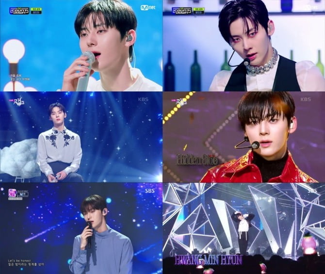 황민현, 미니 1집 1주 차 활동 마무리…성공적 솔로 행보