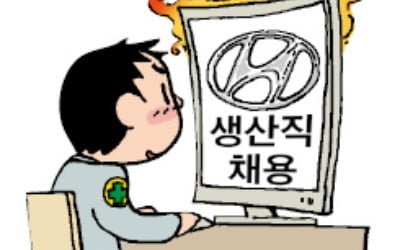 "연봉 1억 킹산직 뽑는다"…현대차 홈피 마비