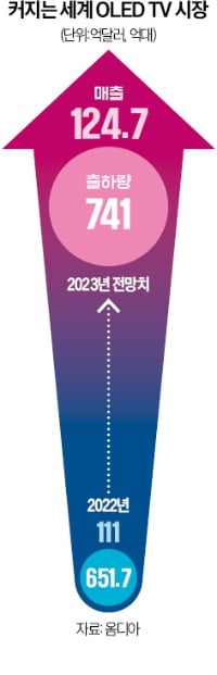 8년 만에 라이벌 돌아와…LG전자, 올레드 TV '대공세'