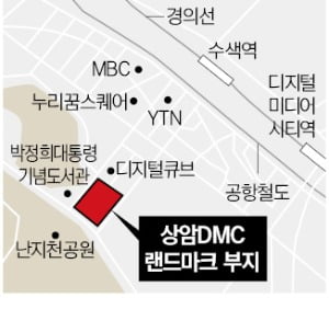 상암DMC 랜드마크 빌딩…7년 만에 다시 시동 건다