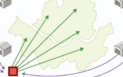 통신 부하 막는 '메시 네트워크'…도시 물류 미래 바꾼다