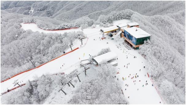 폐장 앞둔 스키장 올 시즌 이용객 증가…코로나19 이전 회복세