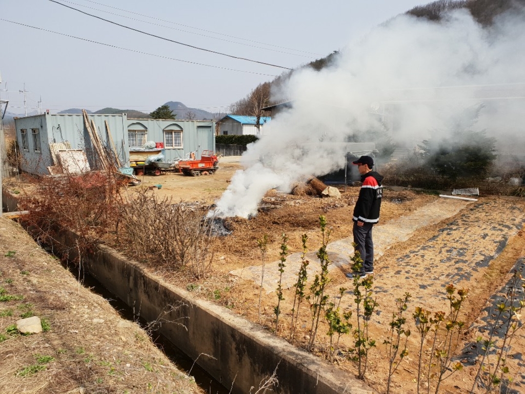 산림청, 이번 주말부터 소각행위 특별단속…기동단속반 투입