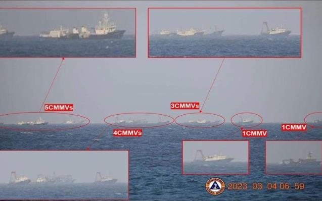 필리핀 "중국 함정 등 선박 40여척, 남중국해 우리 영해 침범"