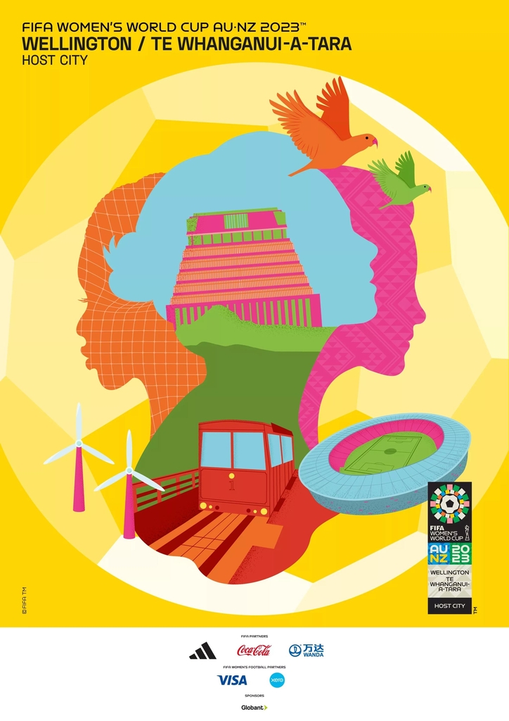 FIFA, '세계 여성의 날' 앞두고 2023 여자 월드컵 포스터 공개