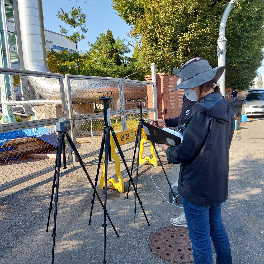 경기보건환경연구원, 오산 누읍동 공단 주변 악취 실태조사