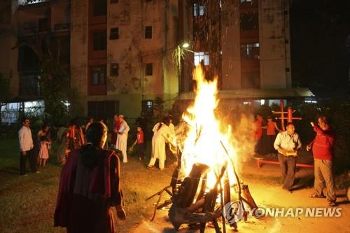 [월드&포토] 봄 시작 알리는 인도 '색의 축제' 홀리