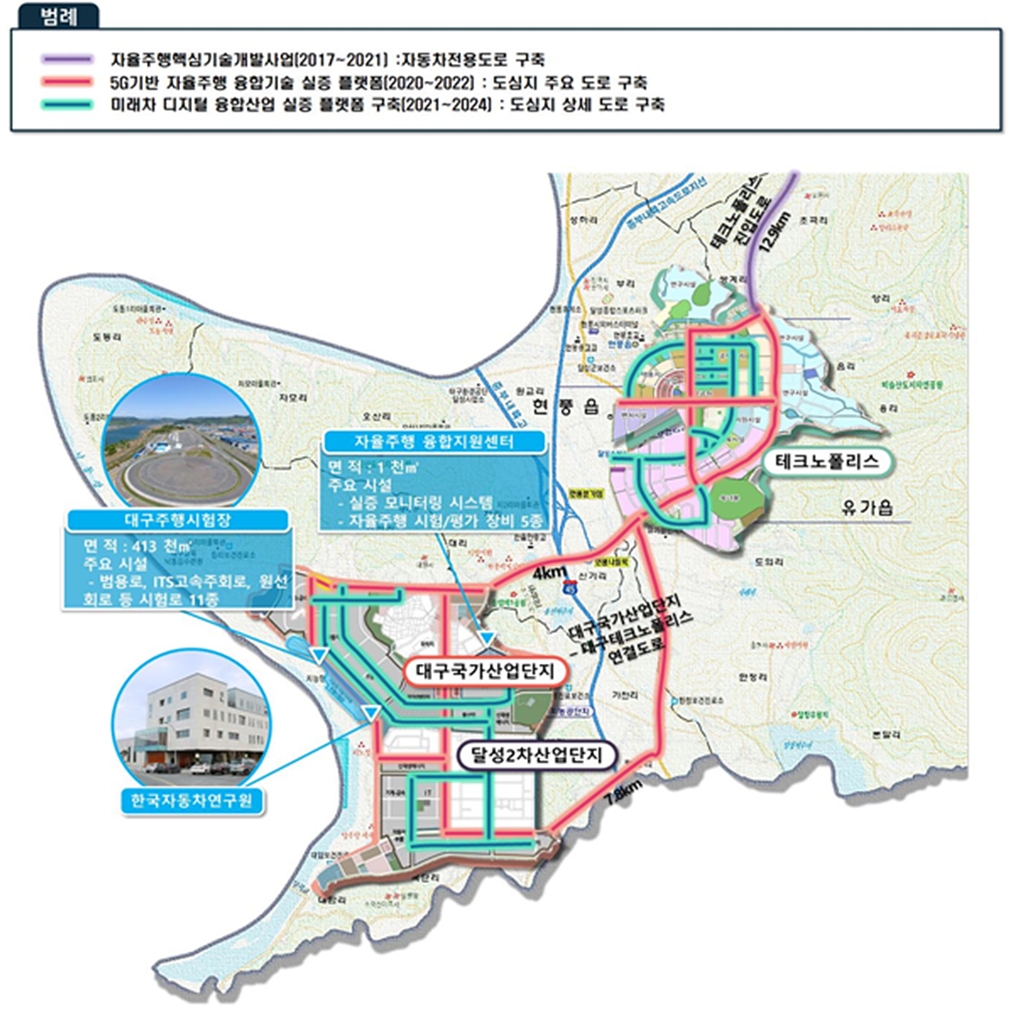 대구서 자율주행 미래를 본다…영국 기업사절단 방문