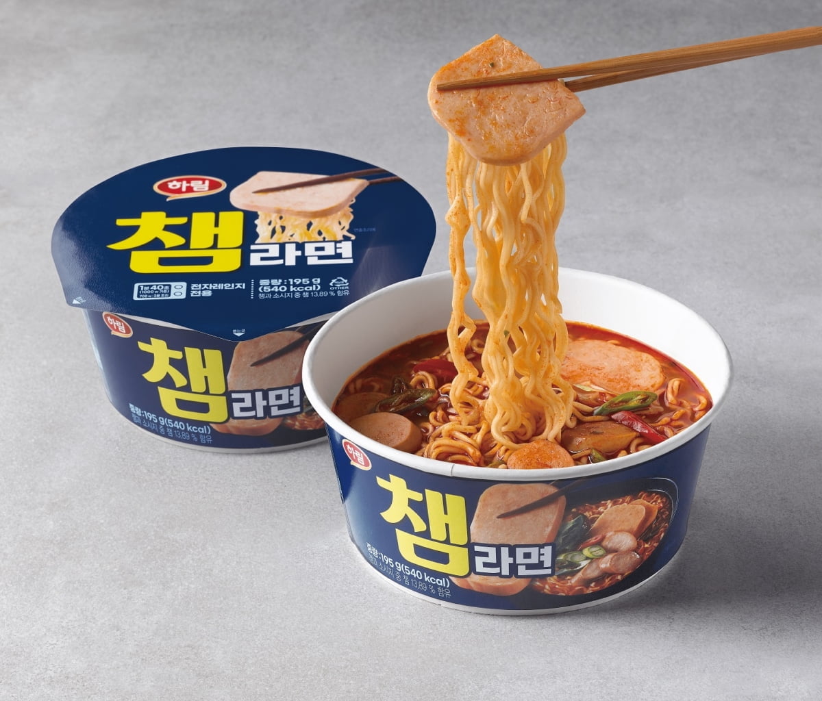 MZ 공략하는 하림…맛없없 조합 '챔라면' 출시