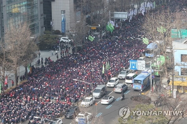 주말 민주노총 대규모 집회…서울 도심 교통 통제