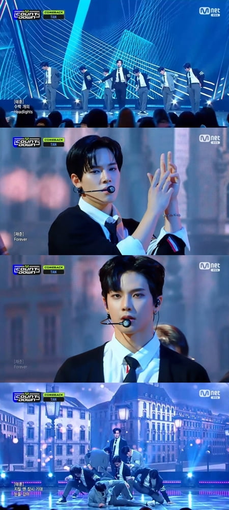 TAN /사진=Mnet '엠카운트다운' 방송 화면
