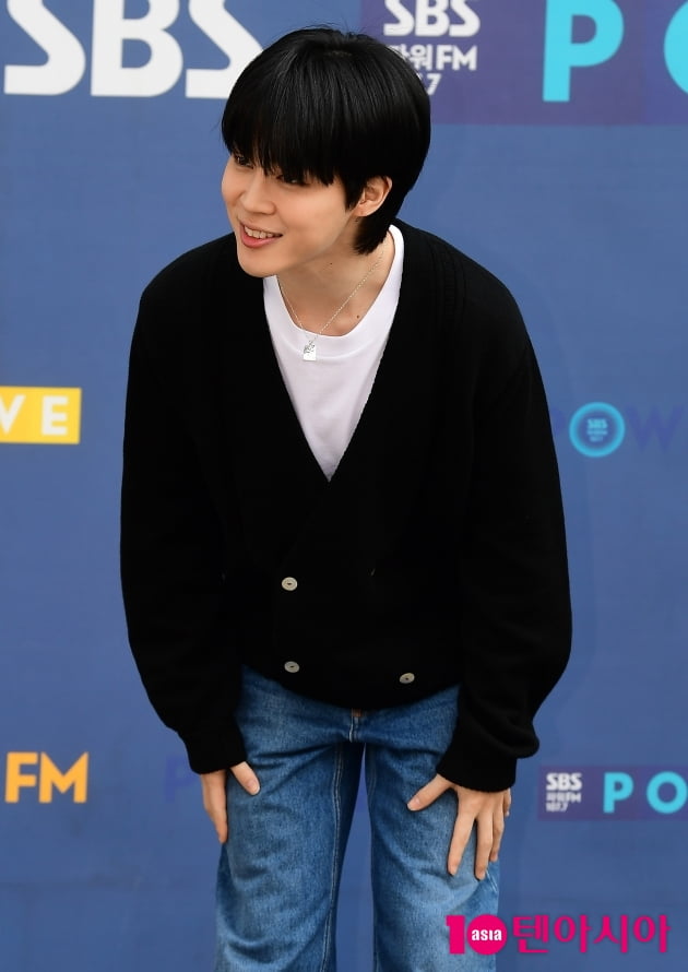 [TEN 포토] BTS 지민 '애교 넘치는 미소'