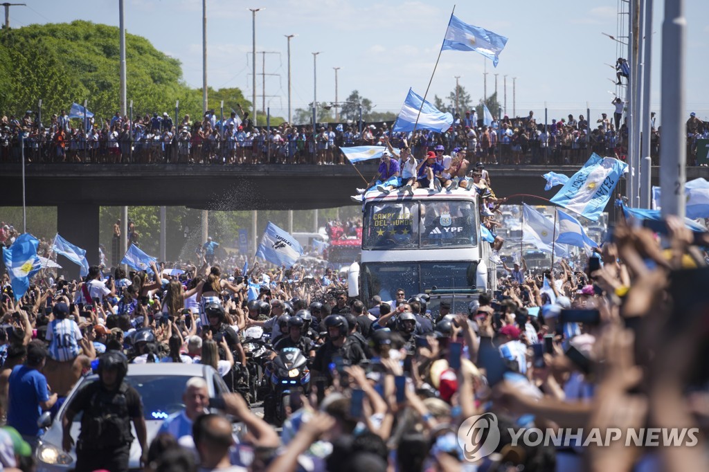 '챔피언' 아르헨 A매치 예매에 155만명 몰려…취재신청만 13만명