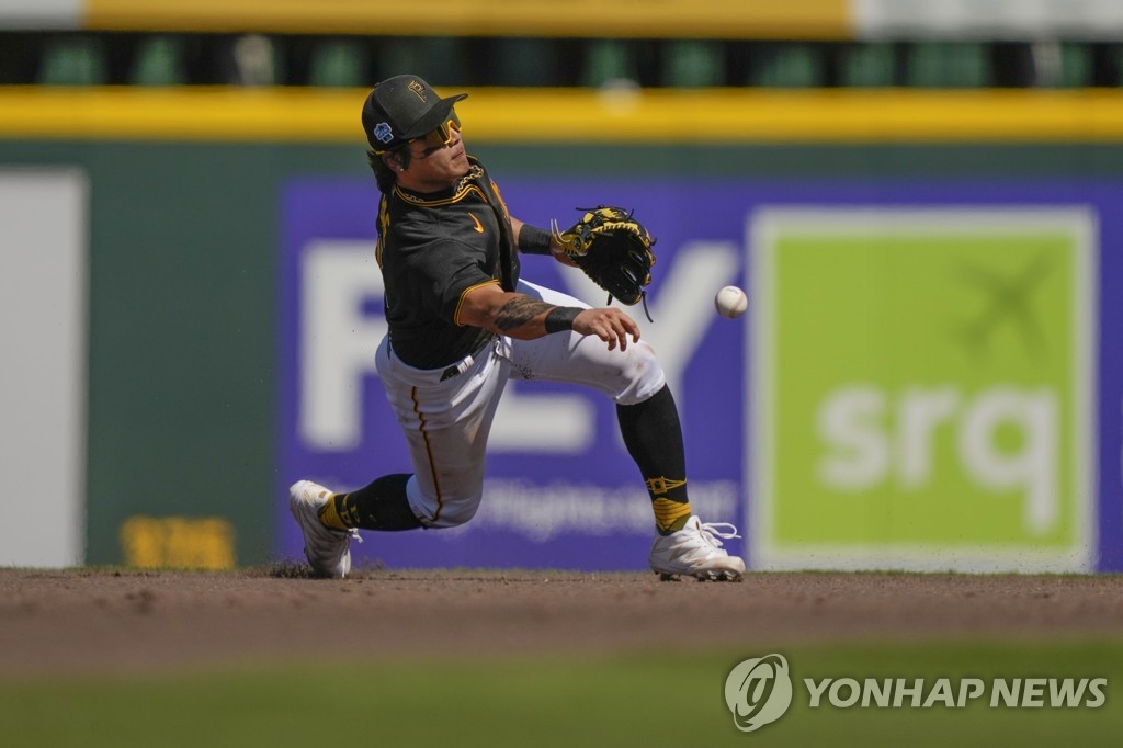 MLB 피츠버그 배지환, 시범경기 첫 멀티 히트