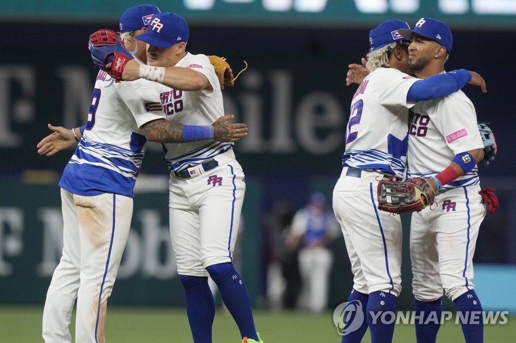 [WBC] C·D조 1라운드 시작…콜롬비아·푸에르토리코 첫 승리