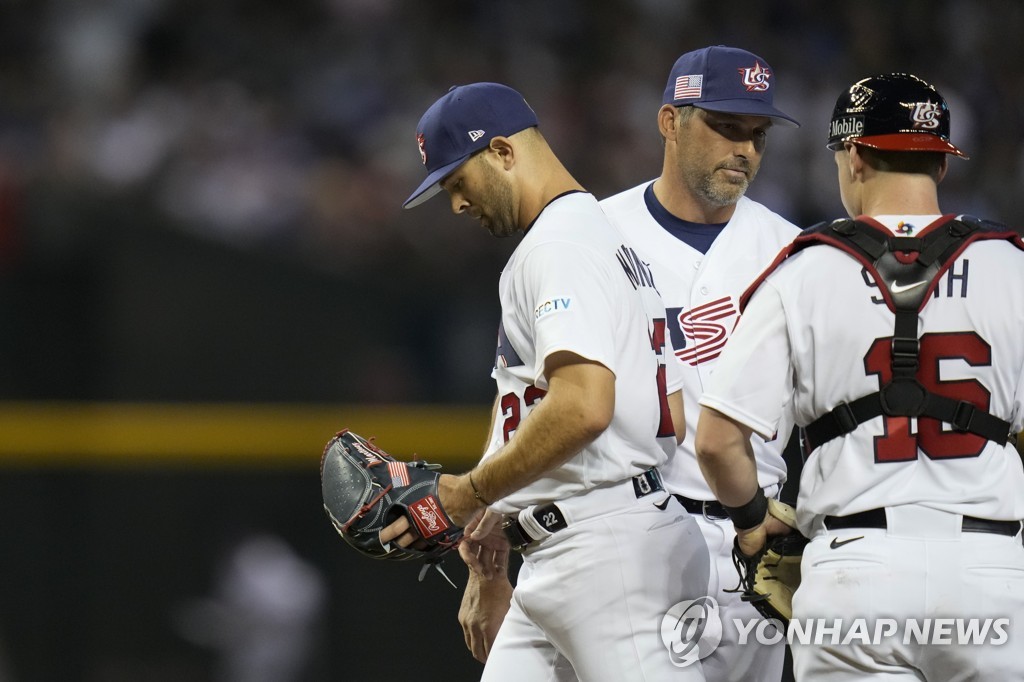 [WBC] 미국 투수 마르티네스, 선발 보장 못 받자 MLB 샌디에이고 복귀