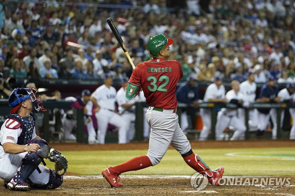 [WBC] '강호' 베네수엘라 2연승…'호화멤버' 미국, 멕시코에 완패